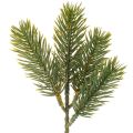 Floristik24 Künstlicher Tannenzweig Grün 25 cm 24 Stück Kunststoff