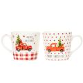 Weihnachtstasse aus Keramik