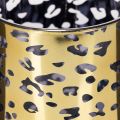 Windlicht aus Glas mit Leopardenmuster 12 cm | Floristik24.at