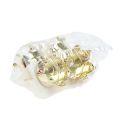 Teelichthalter Krone Gold Ø4,8cm 4St | Floristik24.at