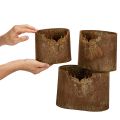 Pflanzgefäß 3er-Set Metall