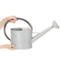 Gießkanne Metall silbergrau 53x29cm Balkon Terrasse Wohnbereich | Floristik24.at