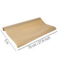Wachspapier Rolle Braun 70 cm x 5 m für Floristik und Lebensmittelverpackung | Floristik24.at