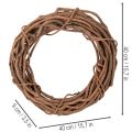 Weidenkranz Natur 40 cm rund aus Naturholz für Floristik und Dekoration | Floristik24.at