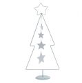 Floristik24 Weihnachtsbaum Metall Weiß H53,5cm