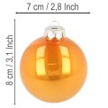 Weihnachtskugel-Set Glas bunt 75 mm 14 Stück | Floristik24.at