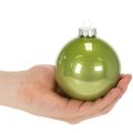 Christbaumkugeln Glas glänzend bunt 95mm 10er-Set | Floristik24.at