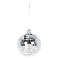 Weihnachtskugeln Set Spiegelkugel 7 cm Silber 6 Stück Kunststoff Innenbereich | Floristik24.at