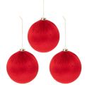 Weihnachtskugel Rot 15 cm mit