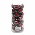 Floristik24 Weihnachtskugel Ø4cm Granatapfel Sortiert 24St Baumschmuck