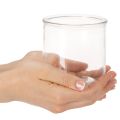 Glaszylinder Vase transparent 10cm 3er-Set für Innenbereich | Floristik24.at