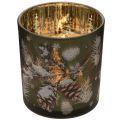 Glas-Windlicht mit