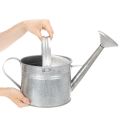 Zink-Gießkanne 5L, 27cm, Metall, Vintage, für Garten und Terrasse | Floristik24.at