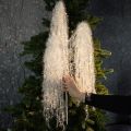 Künstlicher Winterzweig in Weiß, 70 cm, mit beschneiter Frostoptik | Floristik24.at