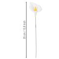 Weiße künstliche Calla am Draht, 50 Stück, 35 cm | Floristik24.at