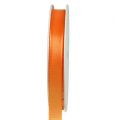 Floristik24 Geschenk- und Dekorationsband 15mm x 50m Orange
