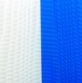 Floristik24 Kranzbänder Moiré Blau-Weiß 100 mm