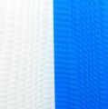 Floristik24 Kranzbänder Moiré Blau-Weiß 150 mm