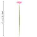 Künstliche Gerbera Blume aus Kunststoff Rosa 47 cm für Wohn- und Tischdekoration 6St | Floristik24.at