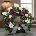 Künstliche Calla weiß 35cm mit gelbem Stempel 10er-Set | Floristik24.at