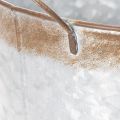 Pflanztopf aus Metall mit