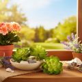 Künstliche Sukkulenten grün 10 cm, 4 Stück, Dekoration für Schale oder Vase | Floristik24.at